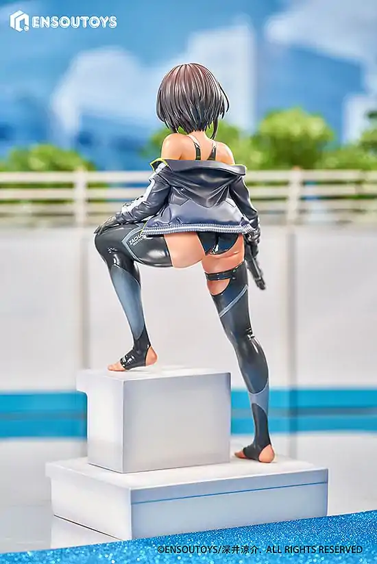 Arms Note 1/7 Swim Team Bucho-chan szobor figura 22 cm termékfotó