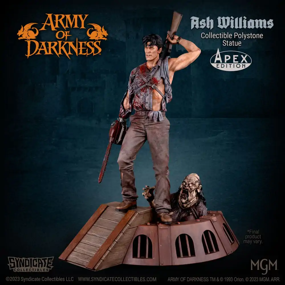 Army of Darkness 1/10 Ash Williams szobor figura 28 cm termékfotó