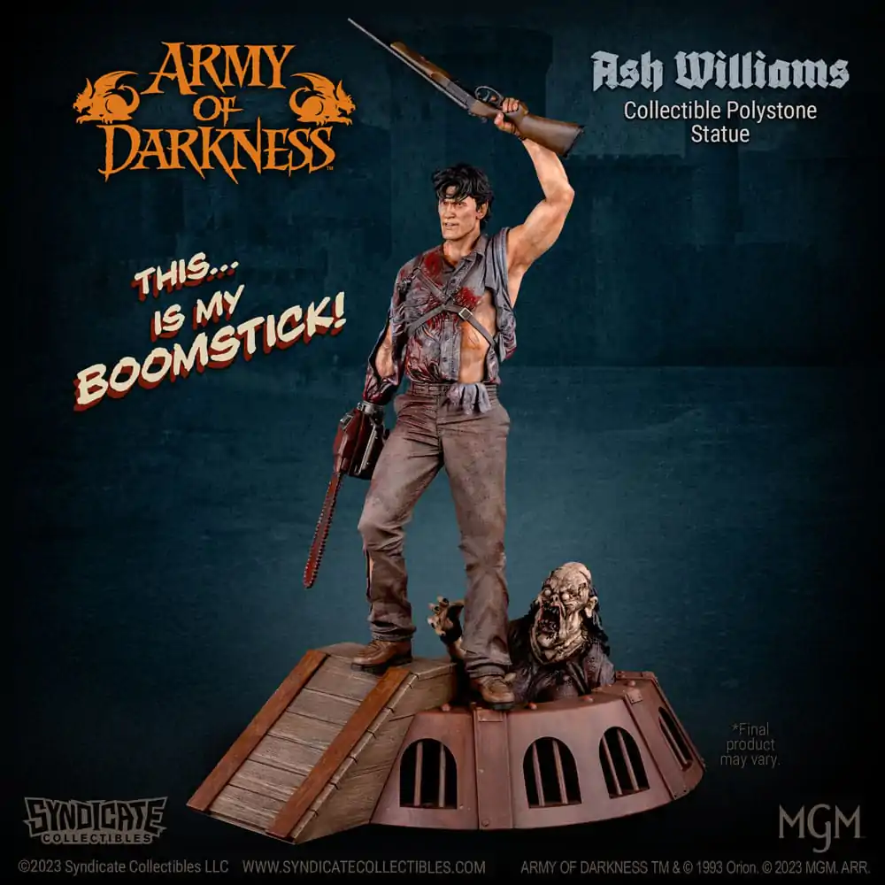 Army of Darkness 1/10 Ash Williams szobor figura 28 cm termékfotó