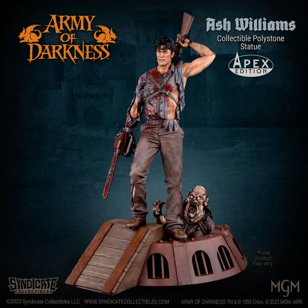 Army of Darkness 1/10 Ash Williams szobor figura 28 cm termékfotó