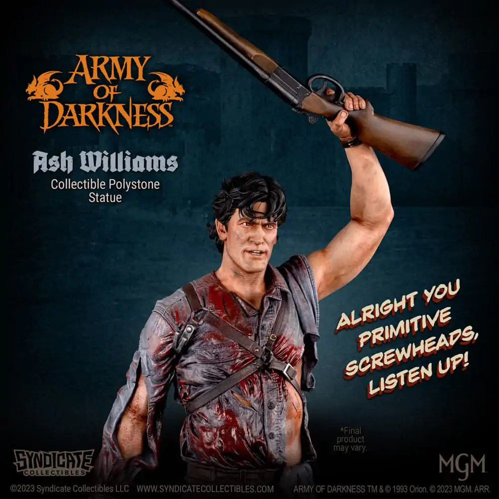 Army of Darkness 1/10 Ash Williams szobor figura 28 cm termékfotó