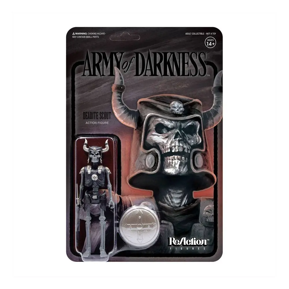 Army Of Darkness ReAction Deadite Scout (Midnight) akciófigura 10 cm termékfotó
