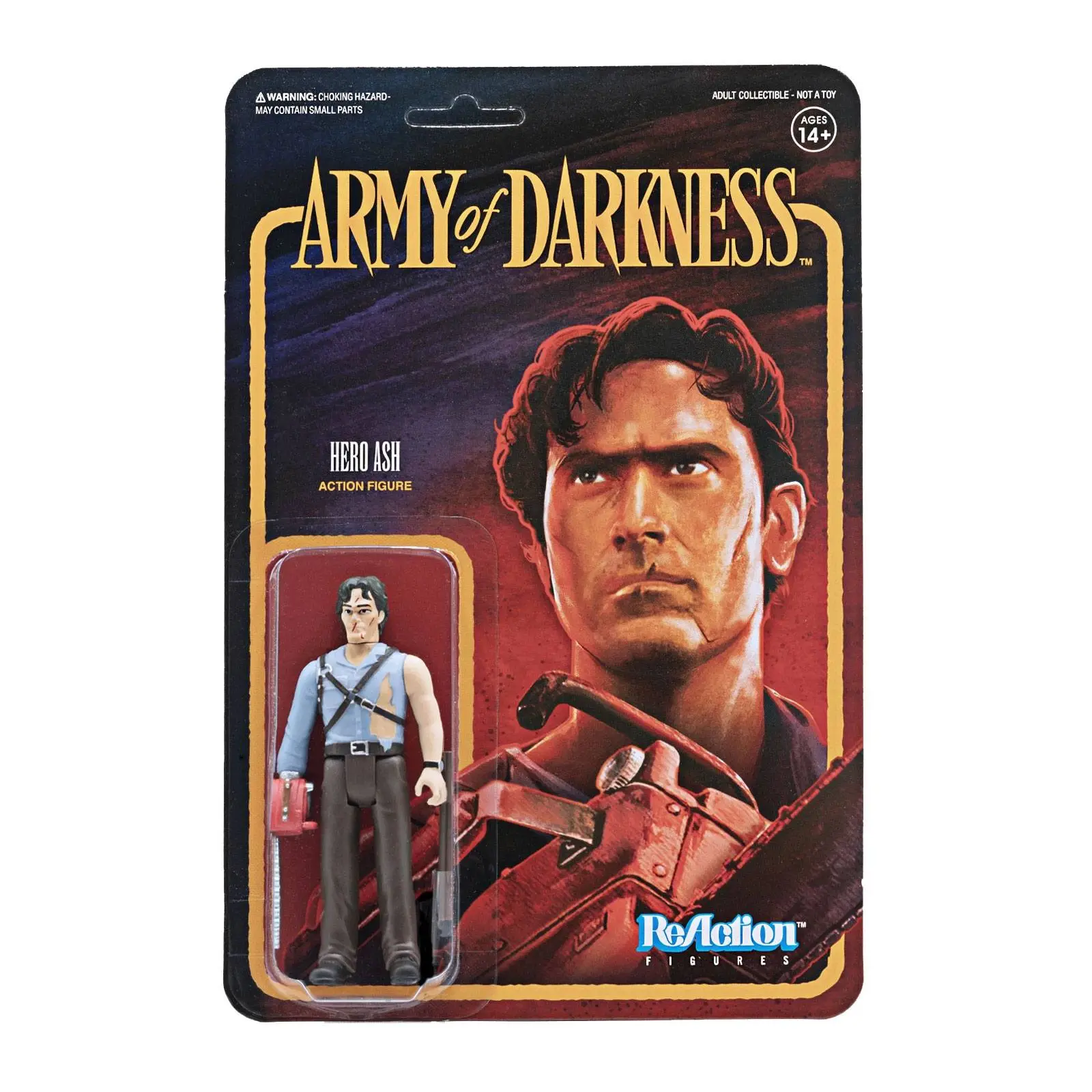 Army of Darkness ReAction Hero Ash akciófigura 10 cm termékfotó