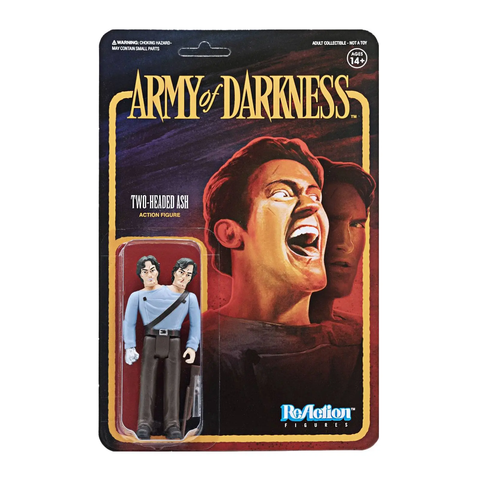 Army of Darkness ReAction Two-Headed Ash akciófigura 10 cm termékfotó