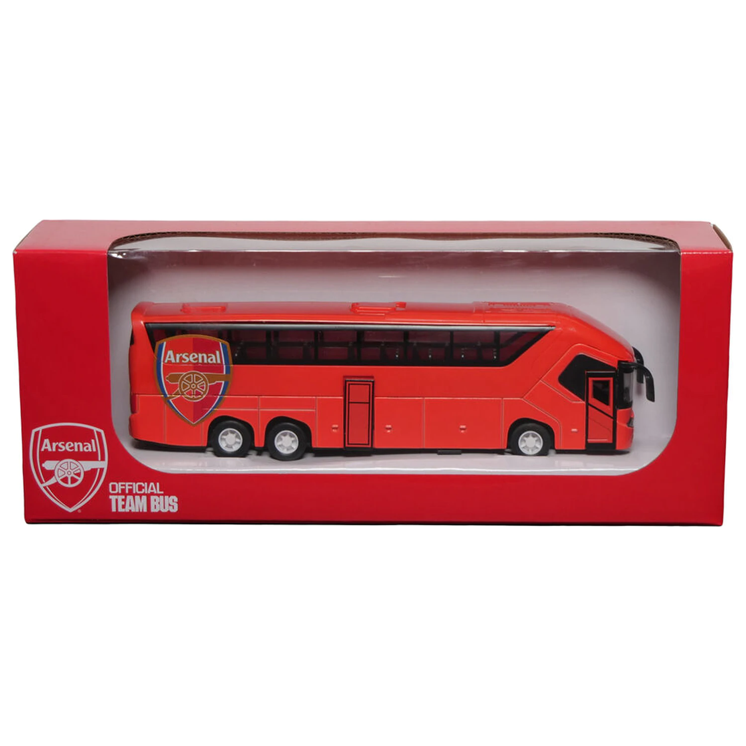 Arsenal busz termékfotó
