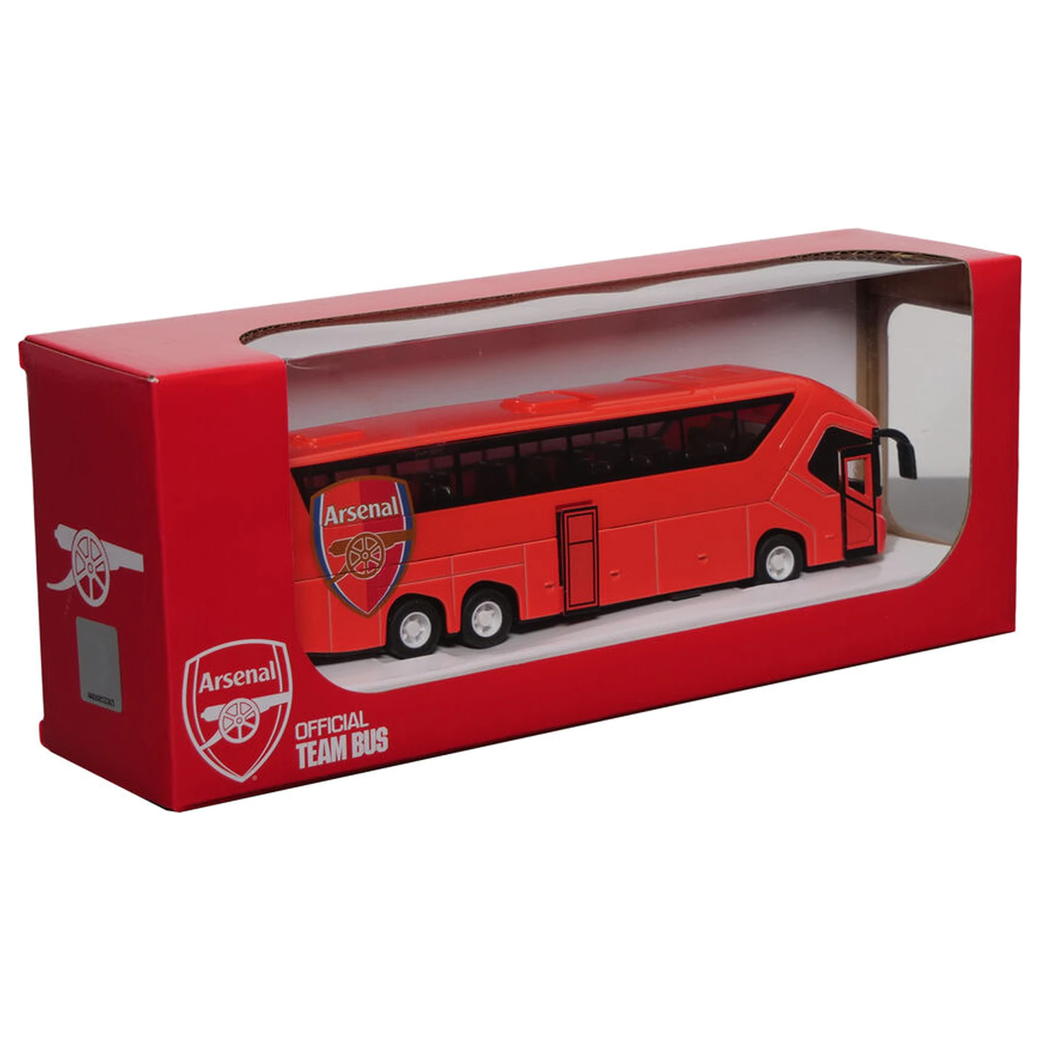 Arsenal busz termékfotó