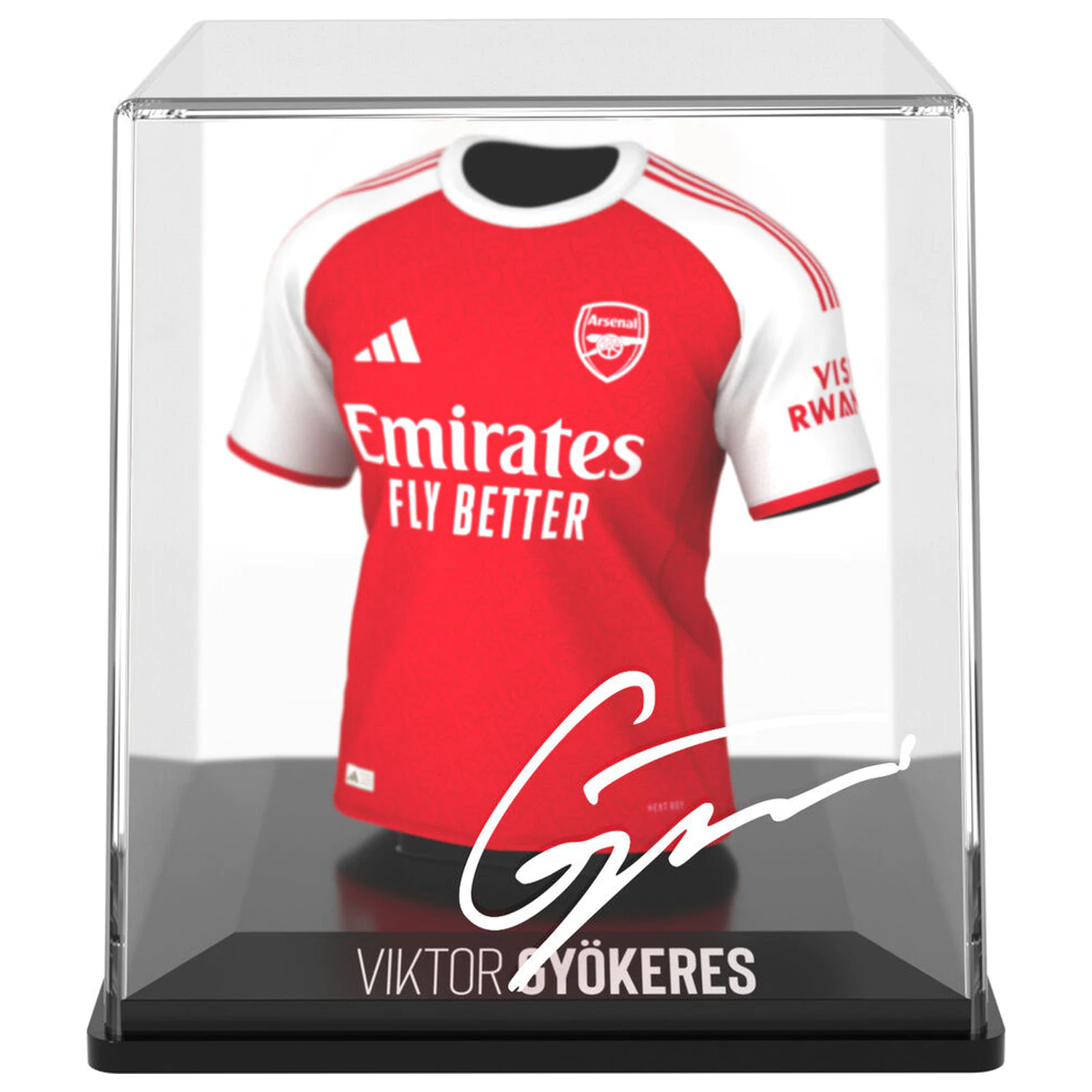 Arsenal Viktor Gyökeres mini póló figura termékfotó