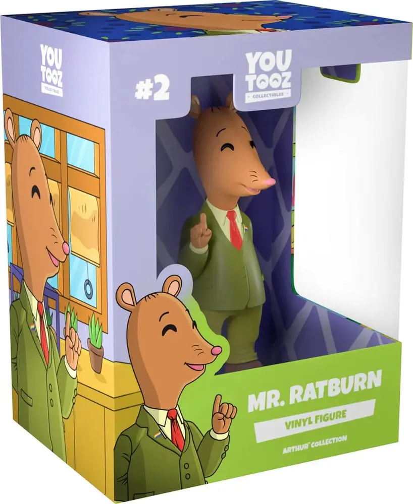 Arthur Vinyl figura Mr. Ratburn 12 cm termékfotó