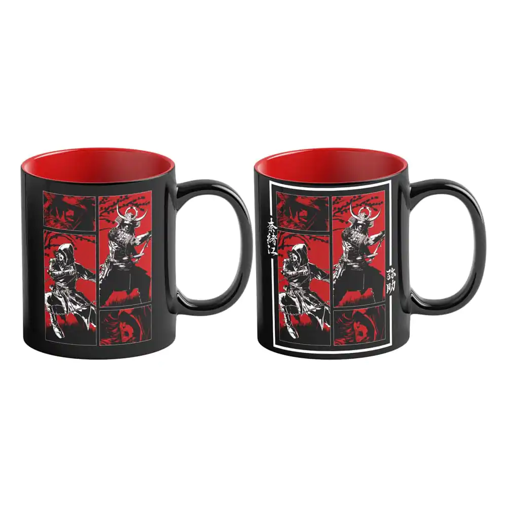 Assassin's Creed Shadows Naoe & Yasuke Artwork hőre változó bögre 450 ml termékfotó