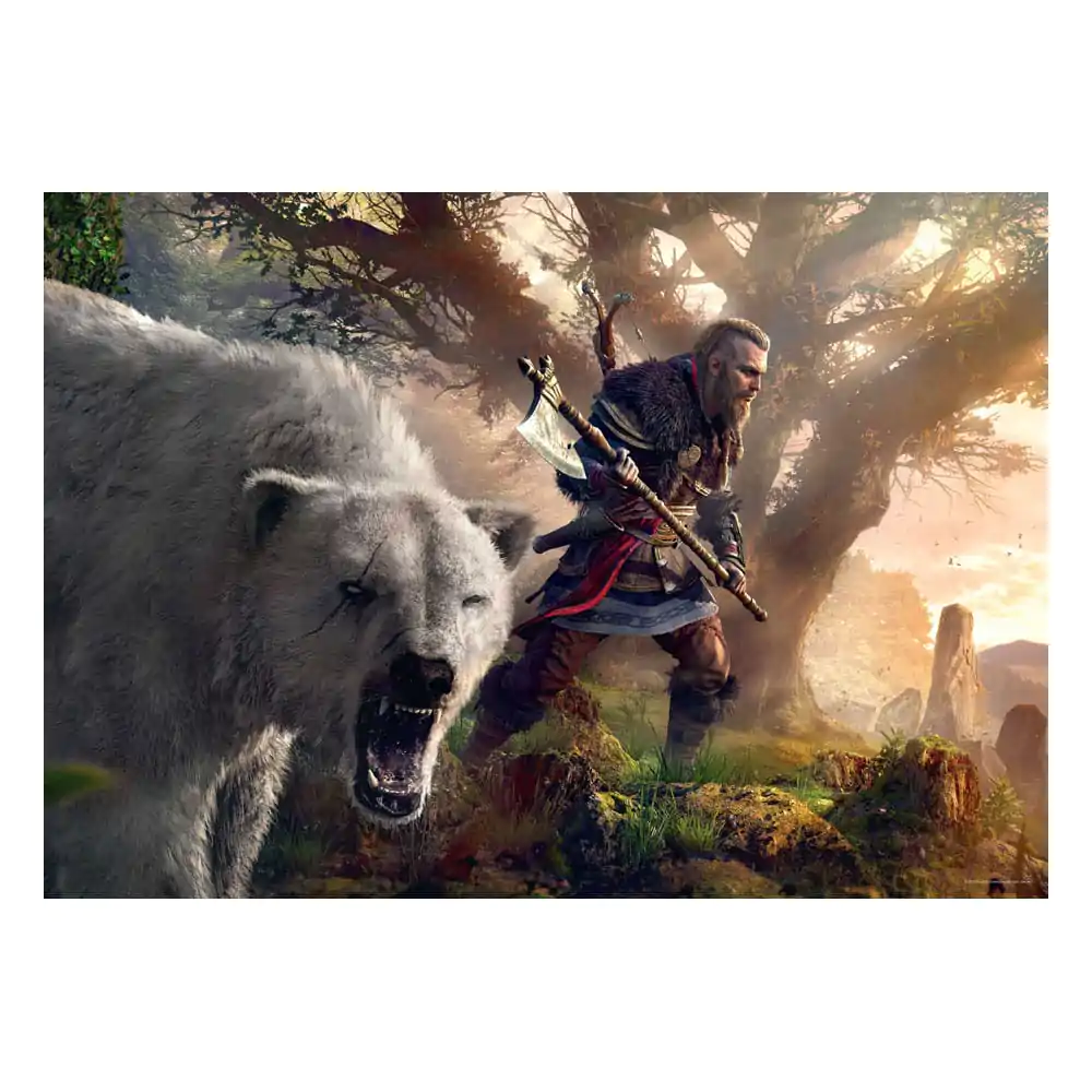 Assassin's Creed Valhalla Eivor & Polar Bear puzzle (1000 darab) termékfotó