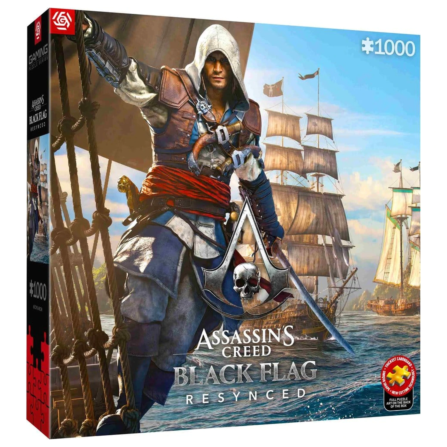 Assassin's Creed Black Flag Resynced puzzle (1000 darab) termékfotó