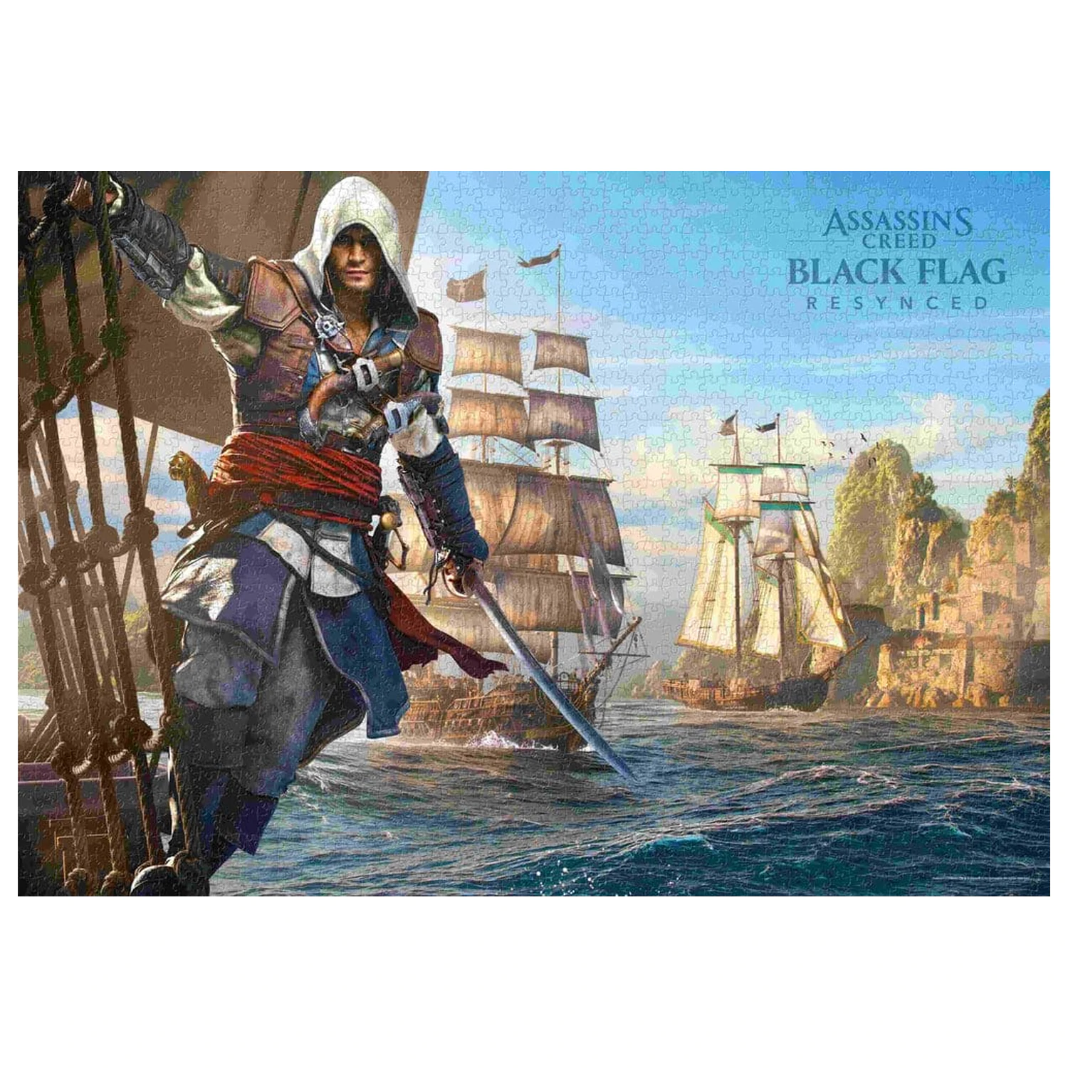Assassin's Creed Black Flag Resynced puzzle (1000 darab) termékfotó
