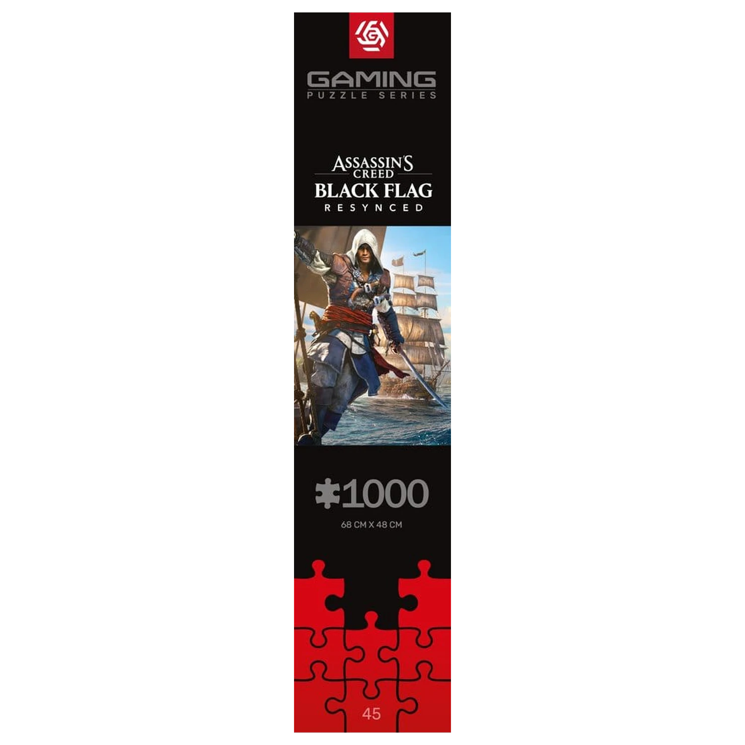 Assassin's Creed Black Flag Resynced puzzle (1000 darab) termékfotó