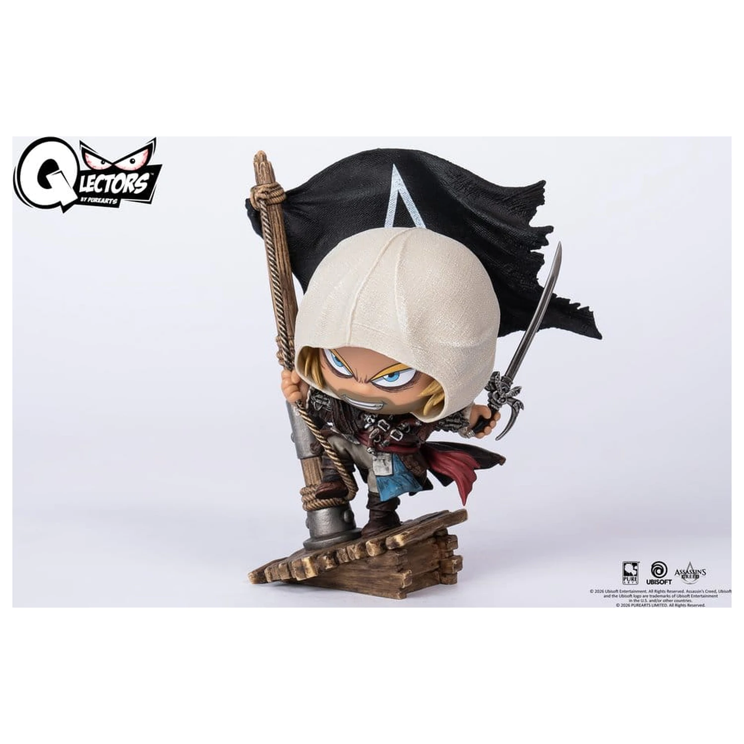 Assassin´s Creed Qlector Edward szobor figura  termékfotó