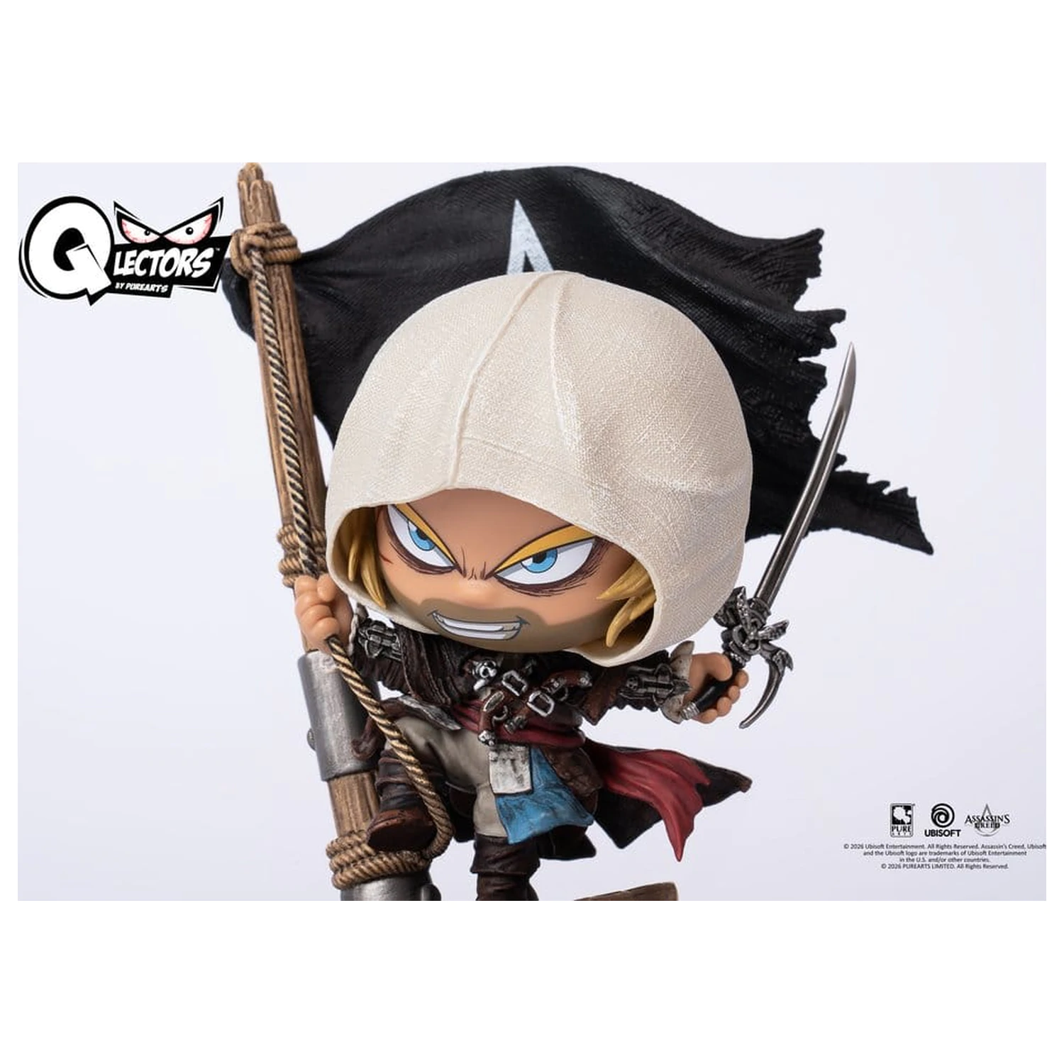 Assassin´s Creed Qlector Edward szobor figura  termékfotó