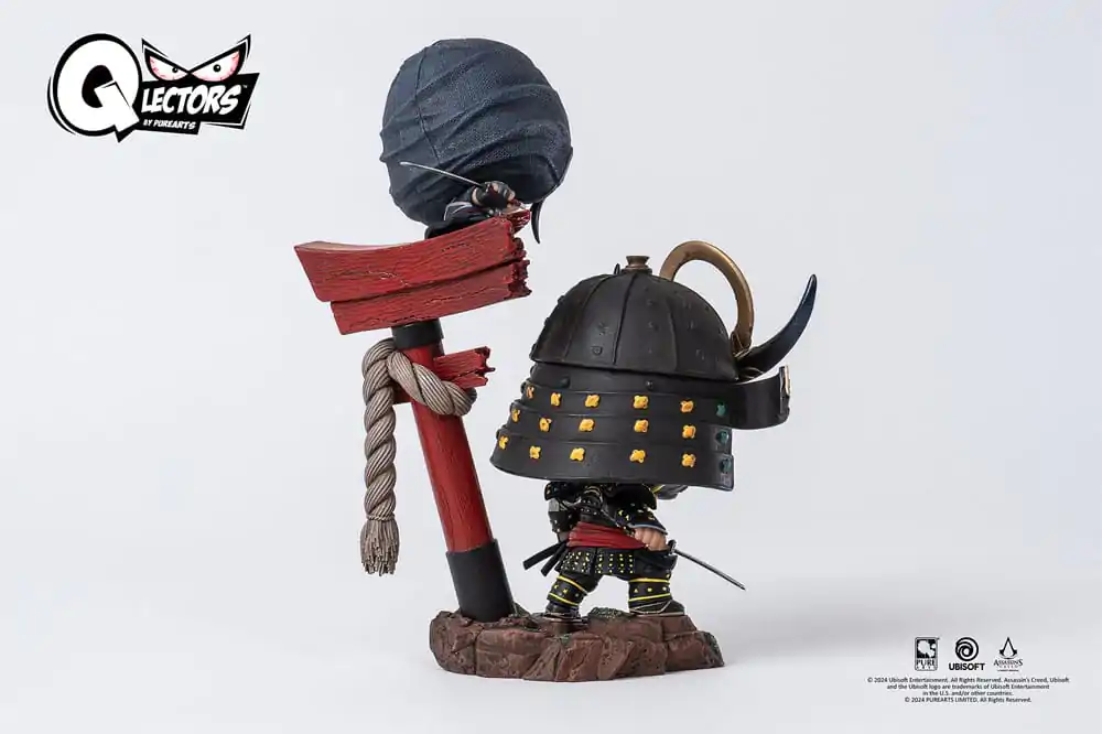 Assassin´s Creed Shadows Qlectors Naoe &amp; Yasuke PVC szobor figura 15 cm termékfotó
