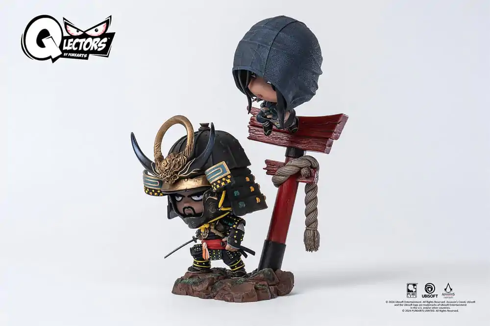 Assassin´s Creed Shadows Qlectors Naoe &amp; Yasuke PVC szobor figura 15 cm termékfotó