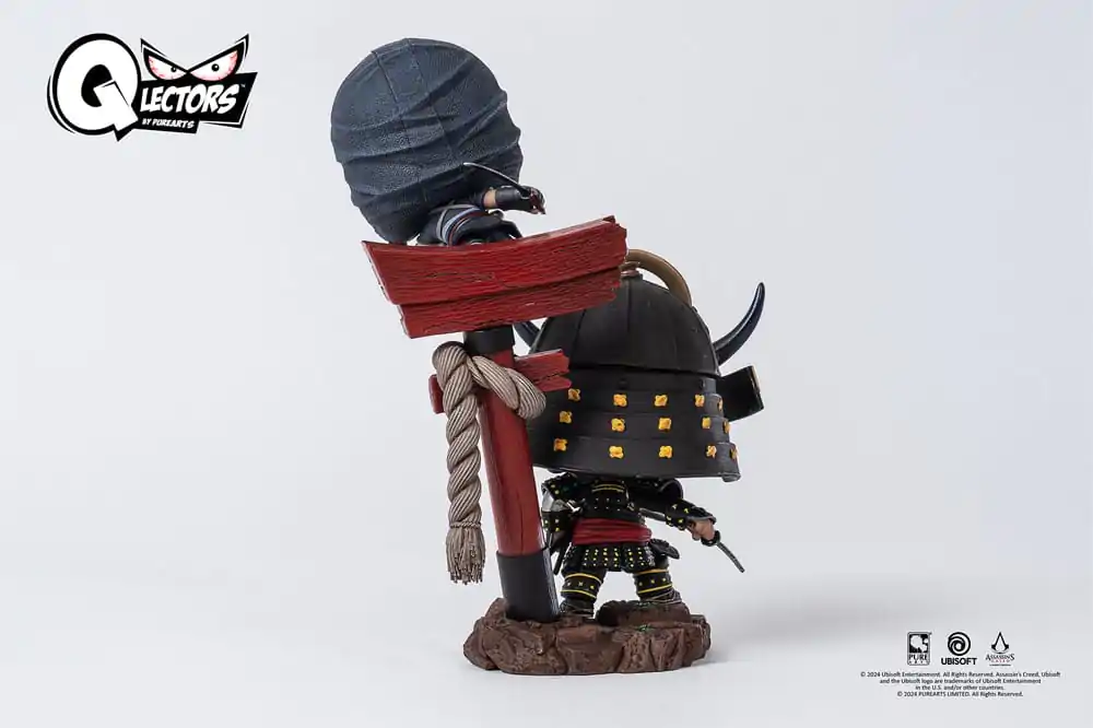 Assassin´s Creed Shadows Qlectors Naoe &amp; Yasuke PVC szobor figura 15 cm termékfotó