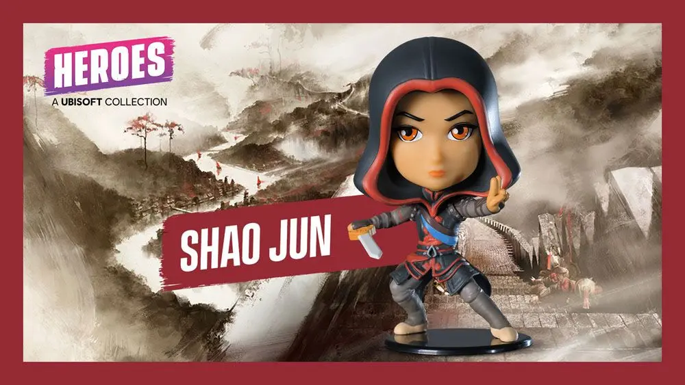 Assassin's Creed Ubipuha Heroes Collection Chibi Shao Jun figura 10 cm termékfotó