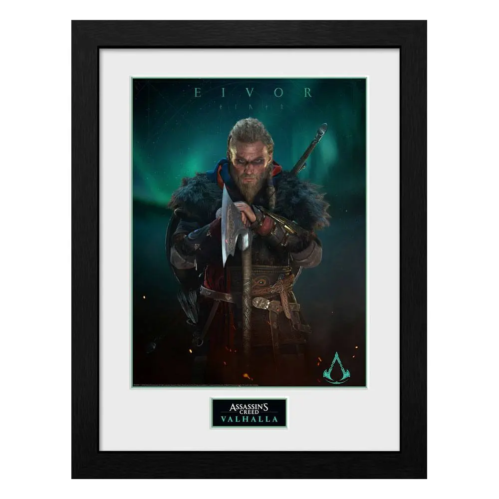 Assassin's Creed Valhalla Collector Print Framed Poster Eivor termékfotó