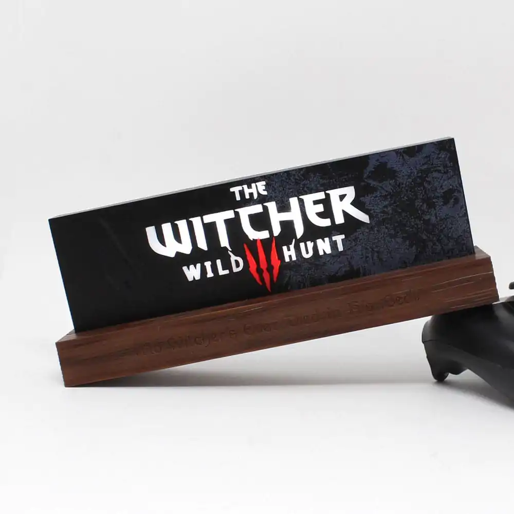 The Witcher Wild Hunt Logo LED lámpa 22 cm termékfotó