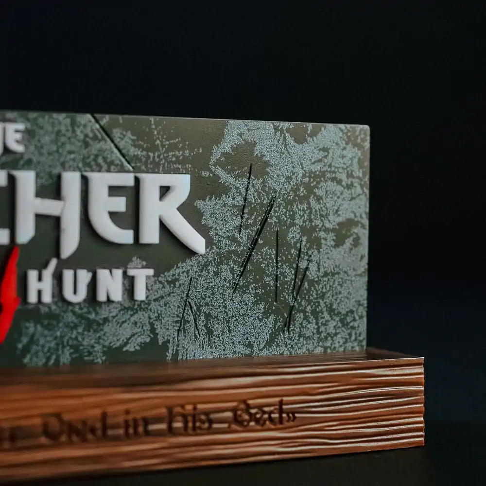 The Witcher Wild Hunt Logo LED lámpa 22 cm termékfotó