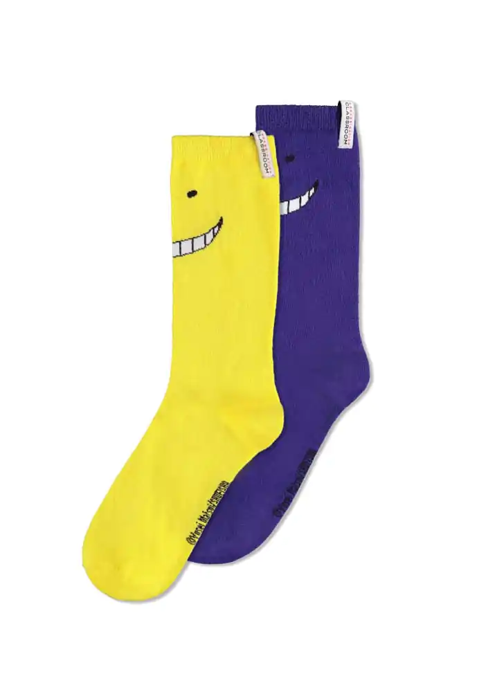 Assassination Classroom Socks 2-Pack Koro-Sensei 43-46 termékfotó