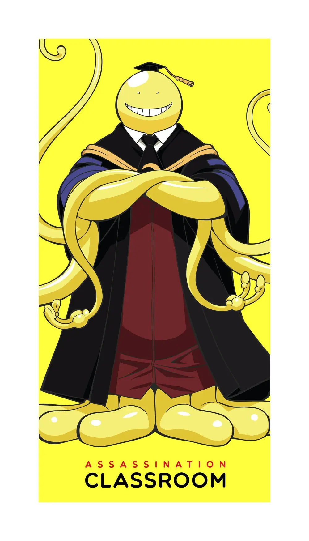 Assassination Classroom Koro Sensei törölköző 70 x 35 cm termékfotó