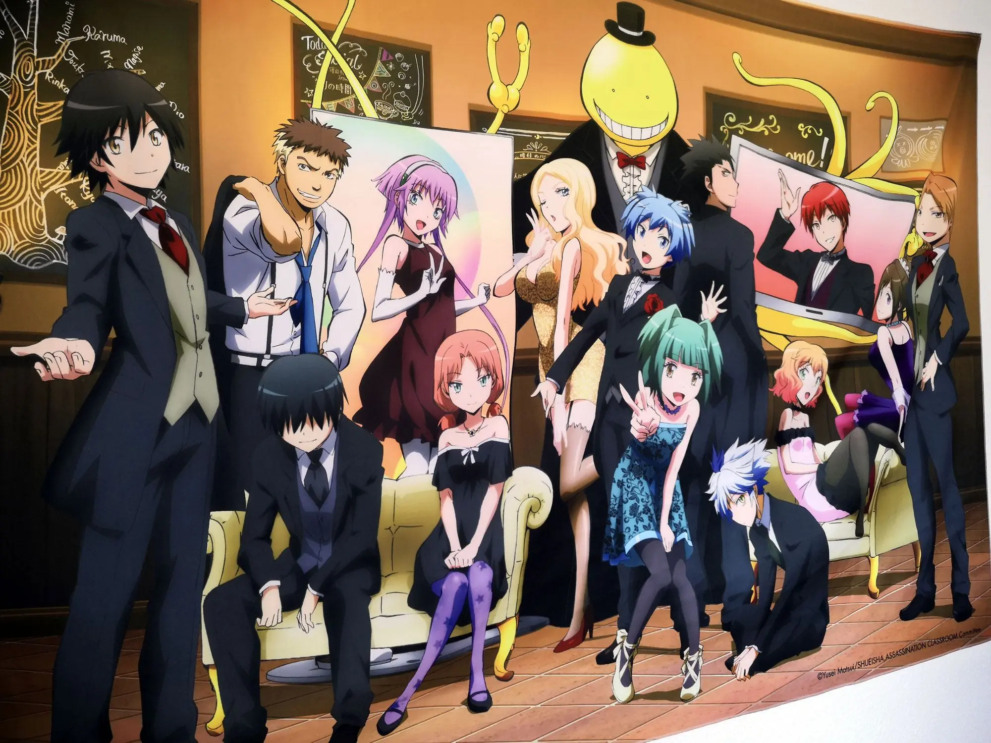 Assassination Classroom Wall Decoration School Prom 140 x 200 cm termékfotó