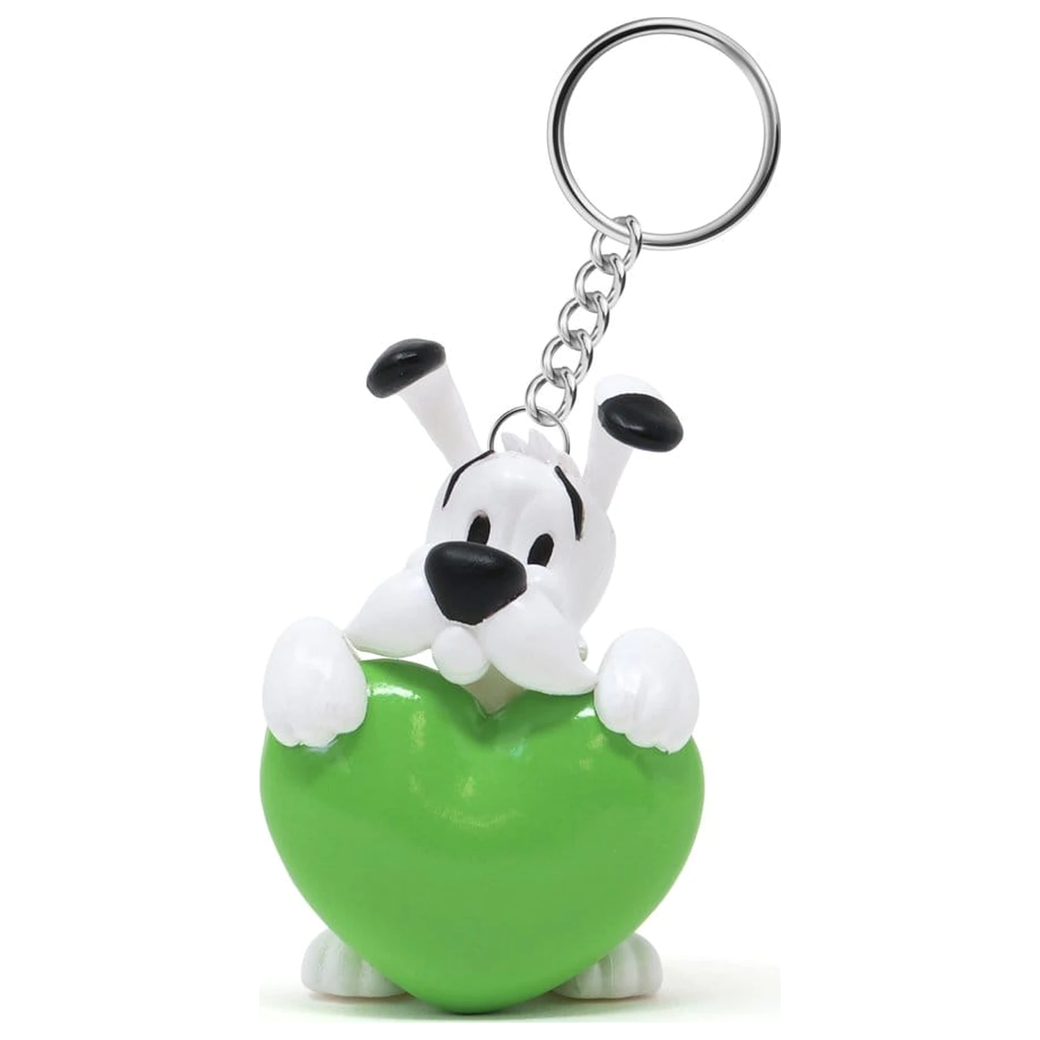 Asterix Dogmatix Green Heart kulcstartó  termékfotó