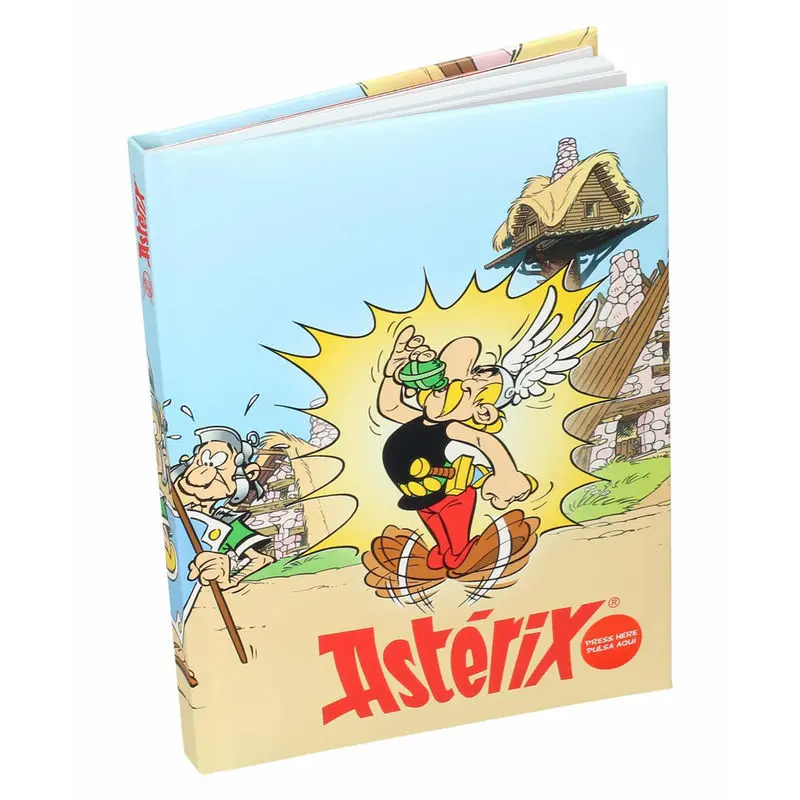 Asterix Főzet világítós jegyzetfüzet termékfotó