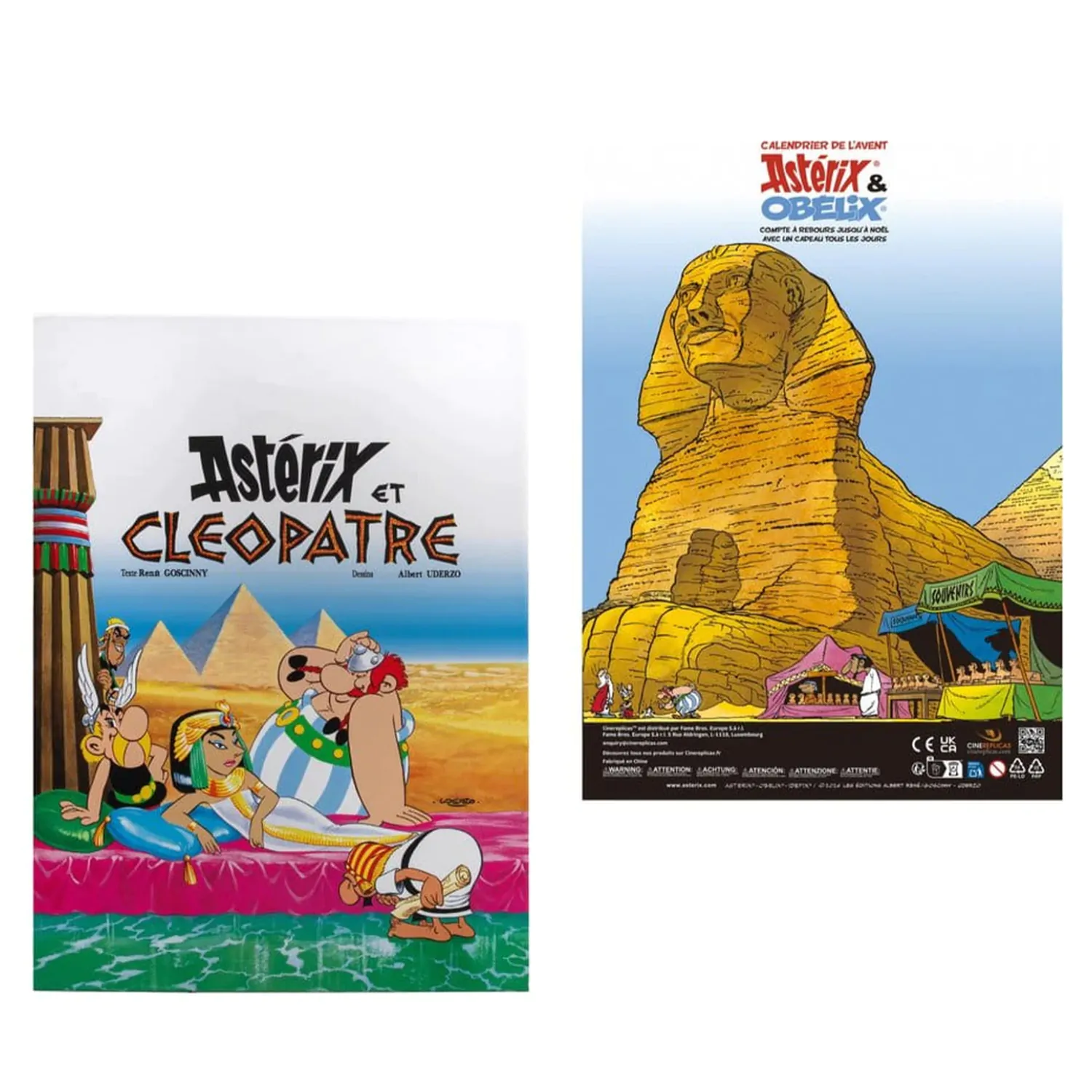 Asterix & Obelix Asterix & Cleopatra adventi kalendárium 2026 termékfotó