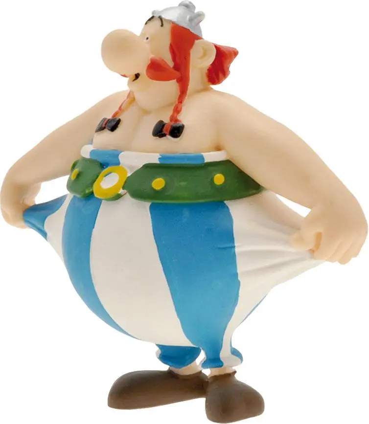 Asterix Obelix holding his pants figura 8 cm termékfotó