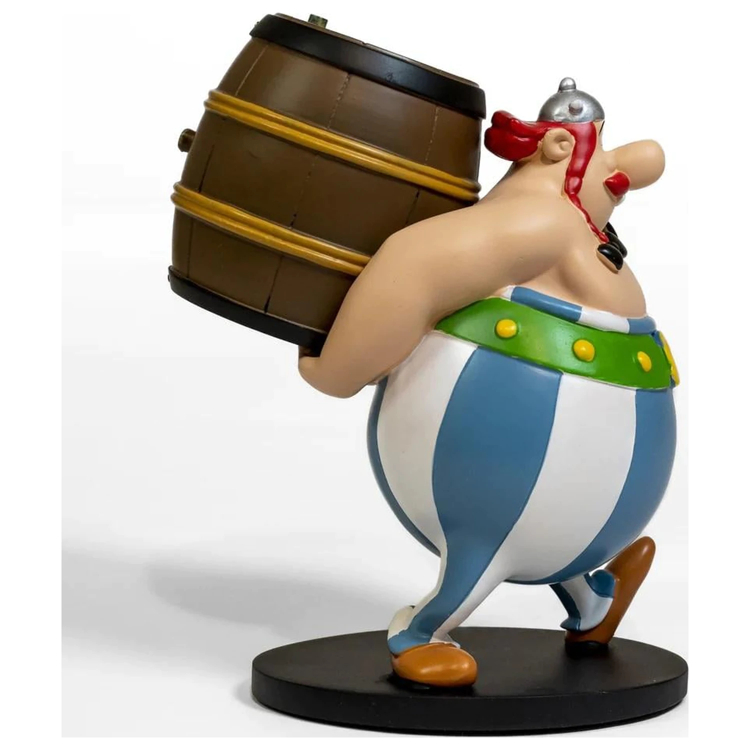 Asterix & Obelix Obélix loading a barrel szobor figura 25cm termékfotó