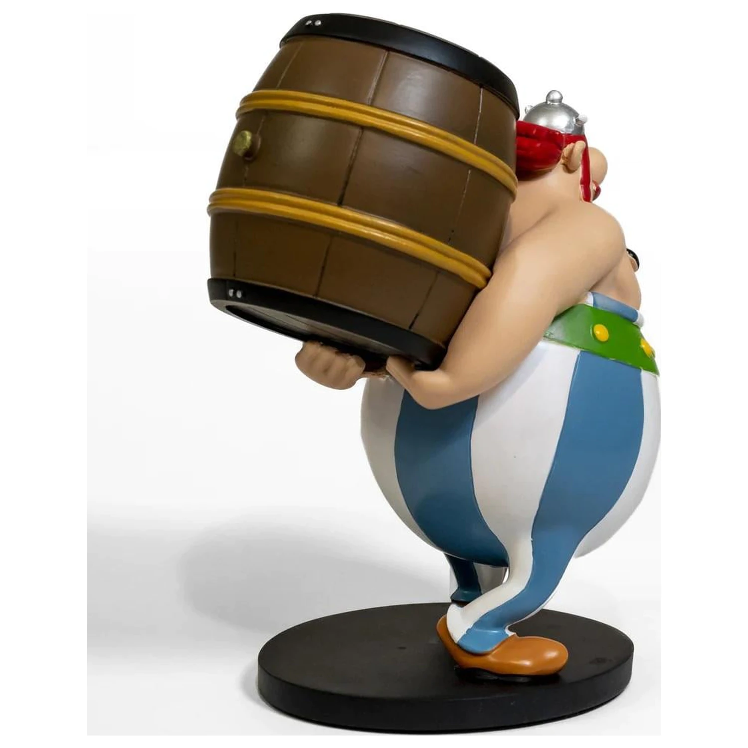 Asterix & Obelix Obélix loading a barrel szobor figura 25cm termékfotó