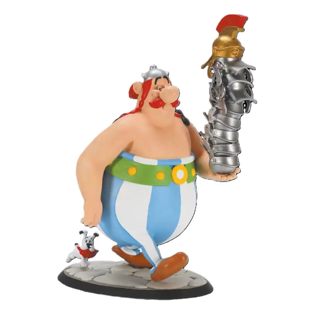 Asterix Obelix Stack of Helmetes and Dogmatix szobor figura 30 cm termékfotó