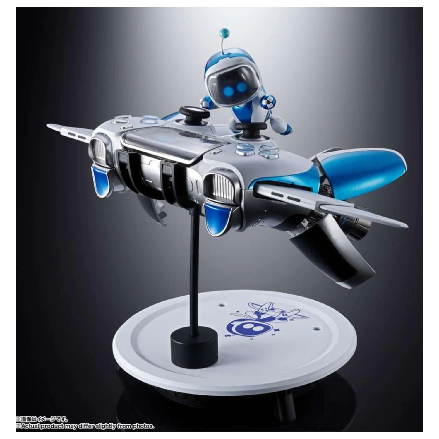 ASTRO BOT Astro Bot & Dual Speeder figura Chogokin 16 cm termékfotó