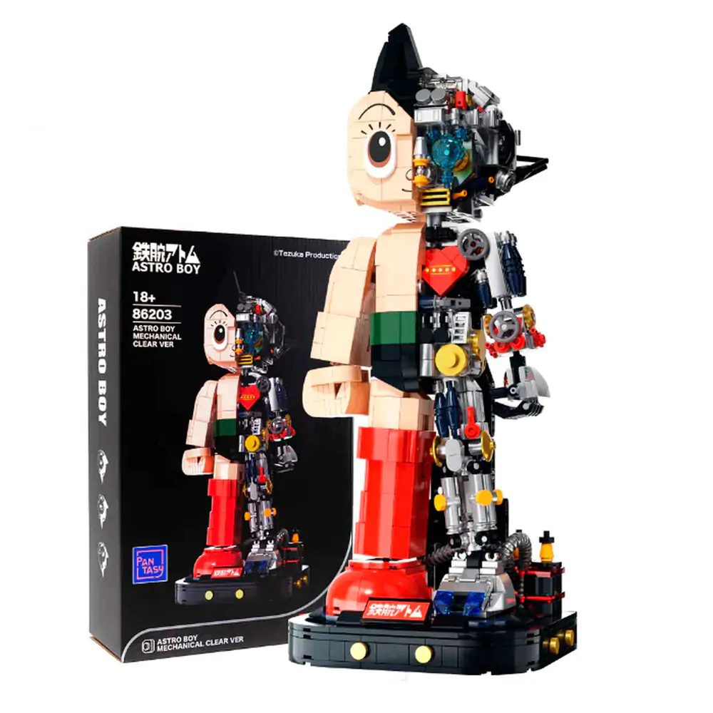 Astro Boy - Astro Boy Mechanical Clear építőkészlet 1250db-os termékfotó