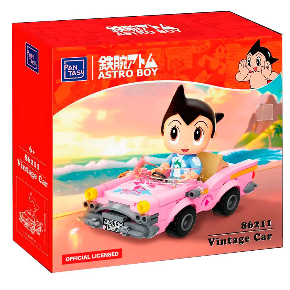 Astro Boy Vintage Car Astro Boy építőkészlet 130db-os termékfotó