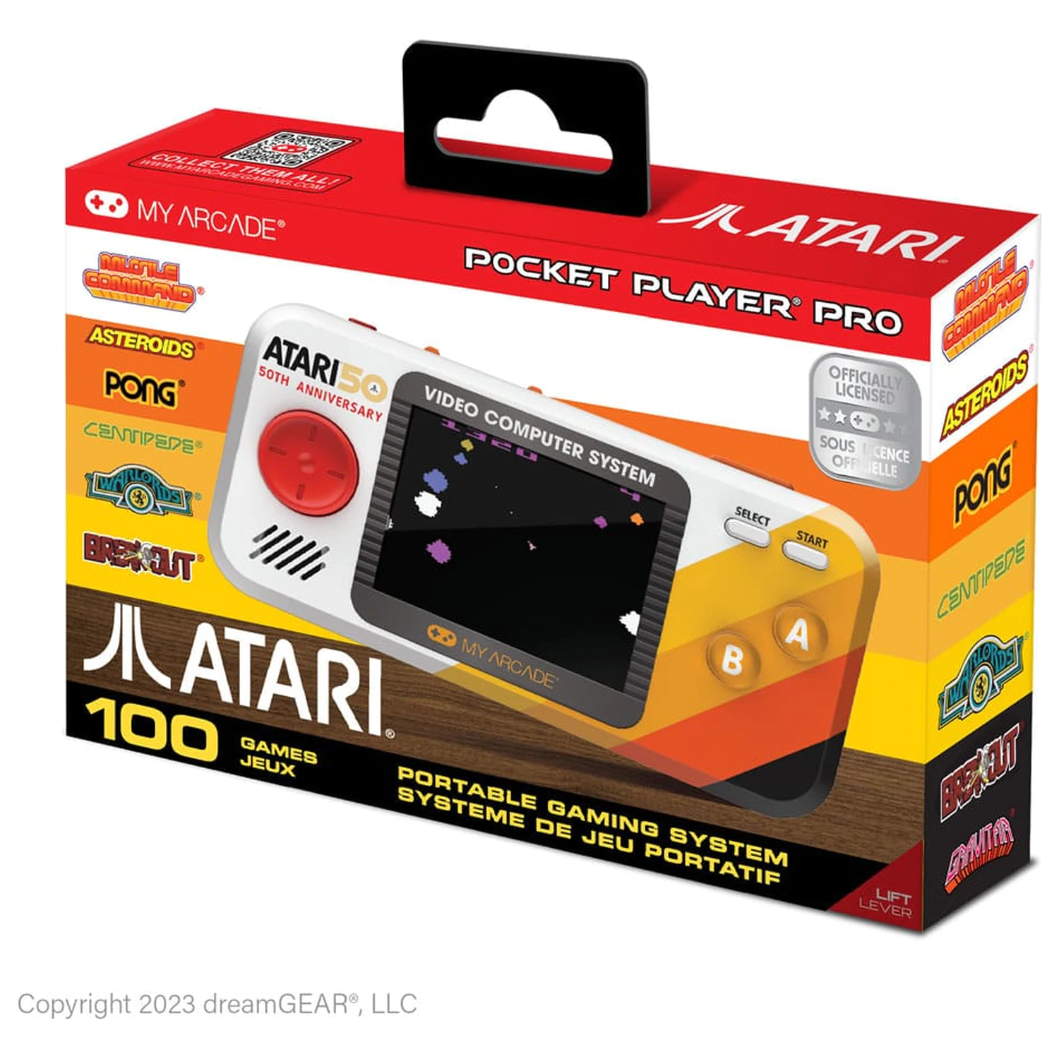 Atari Portable Gaming System Pocket Player Pro konzol termékfotó
