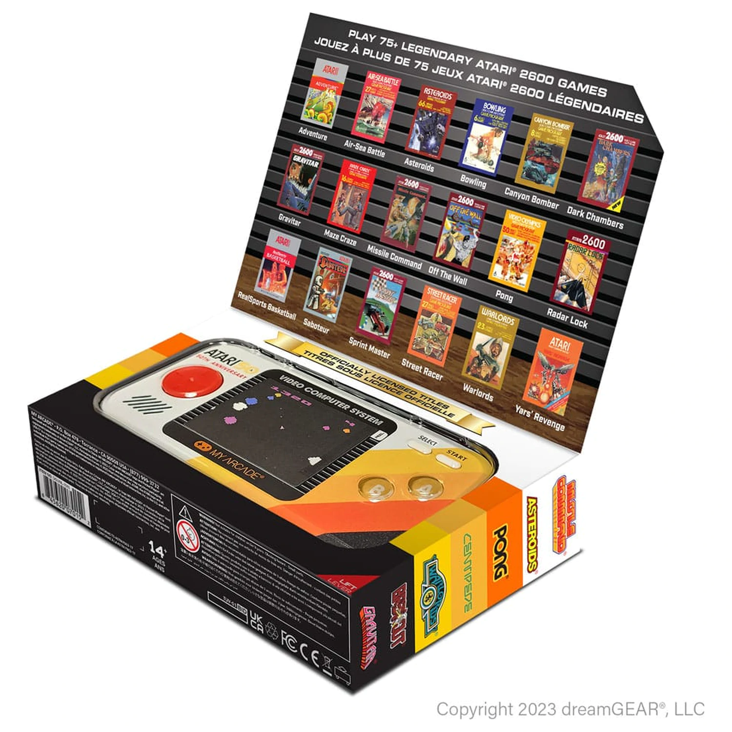 Atari Portable Gaming System Pocket Player Pro konzol termékfotó