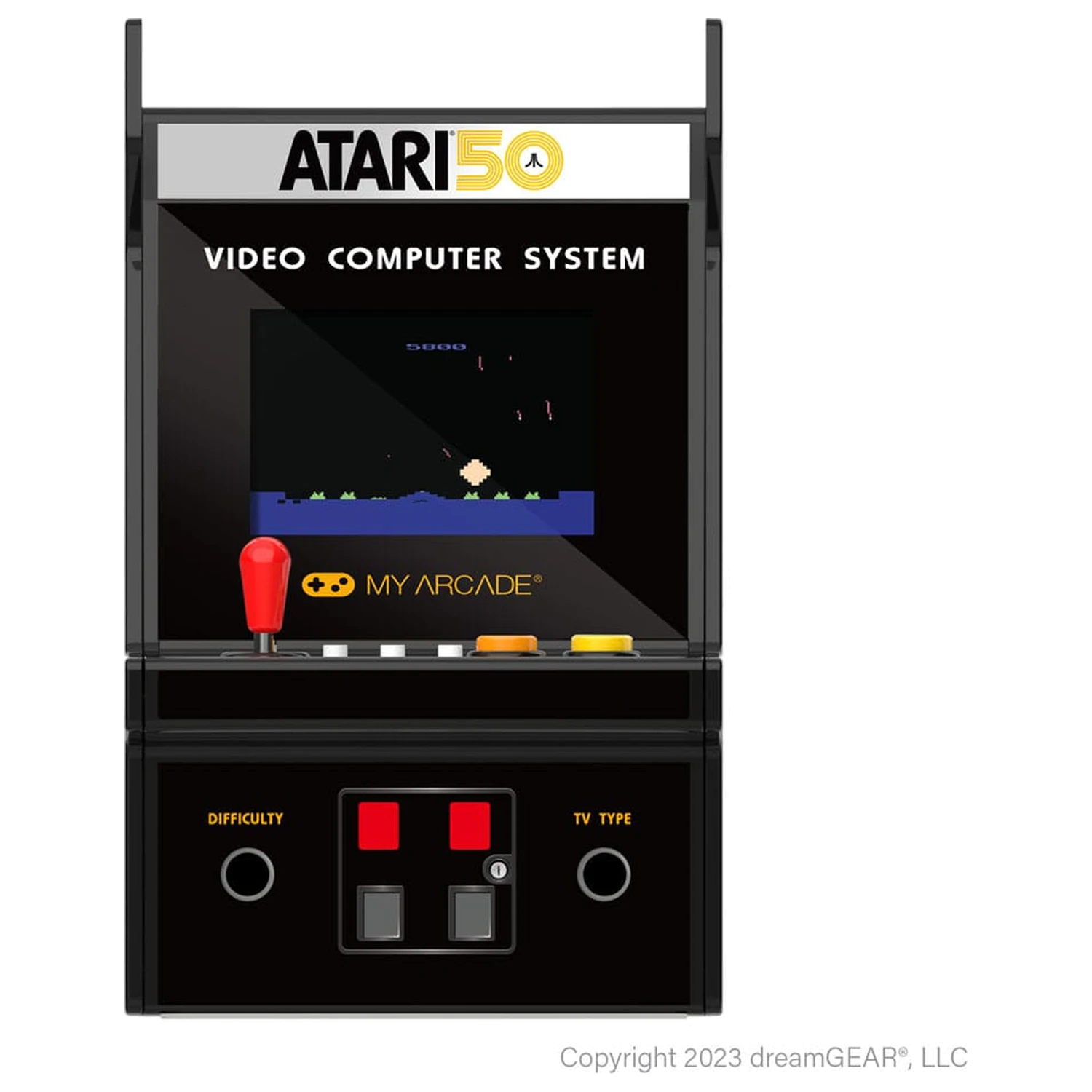 Atari Portable Retro Arcade Micro Player Pro hordozható mini arcade játékgép termékfotó