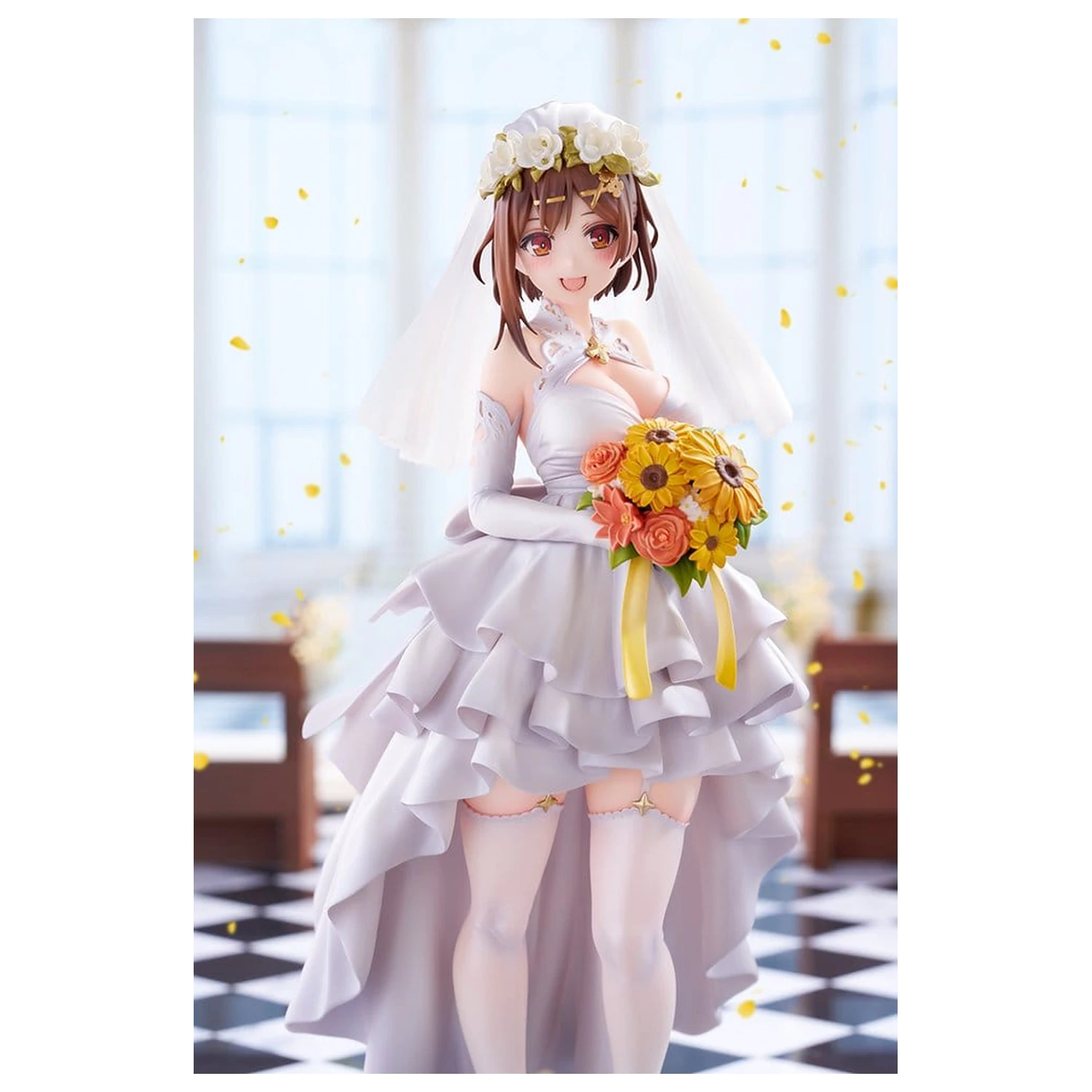 Atelier Ryza 3: Alchemist of the End & the Secret Key 1/7 Ryza (Reisalin Stout) Wedding Style PVC figura 25 cm termékfotó