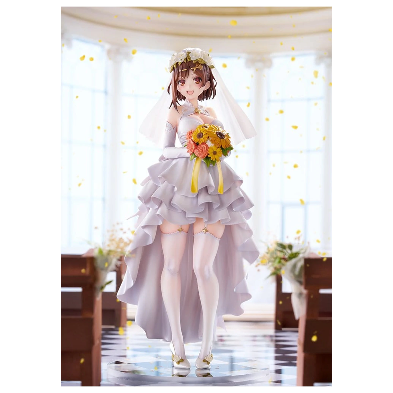 Atelier Ryza 3: Alchemist of the End & the Secret Key 1/7 Ryza (Reisalin Stout) Wedding Style PVC figura 25 cm termékfotó