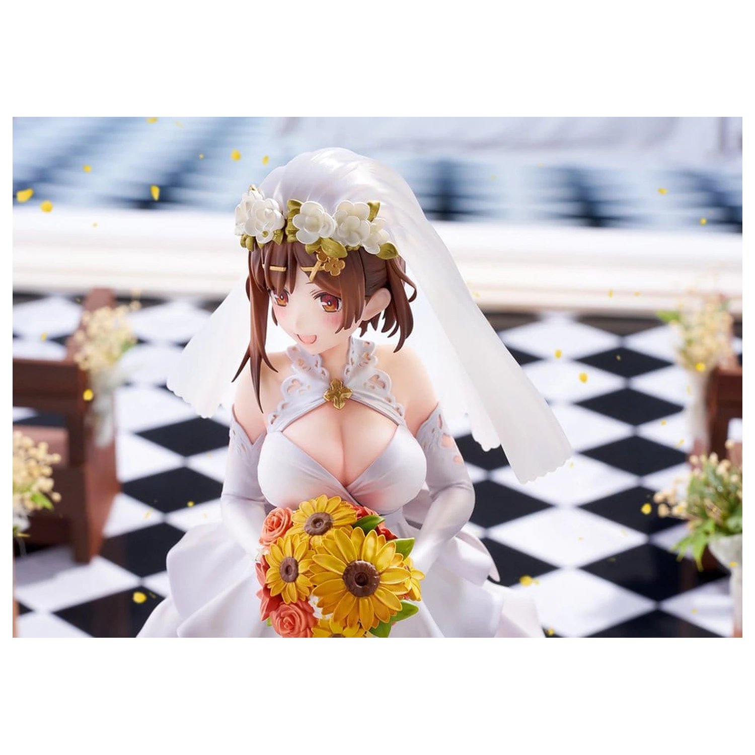 Atelier Ryza 3: Alchemist of the End & the Secret Key 1/7 Ryza (Reisalin Stout) Wedding Style PVC figura 25 cm termékfotó