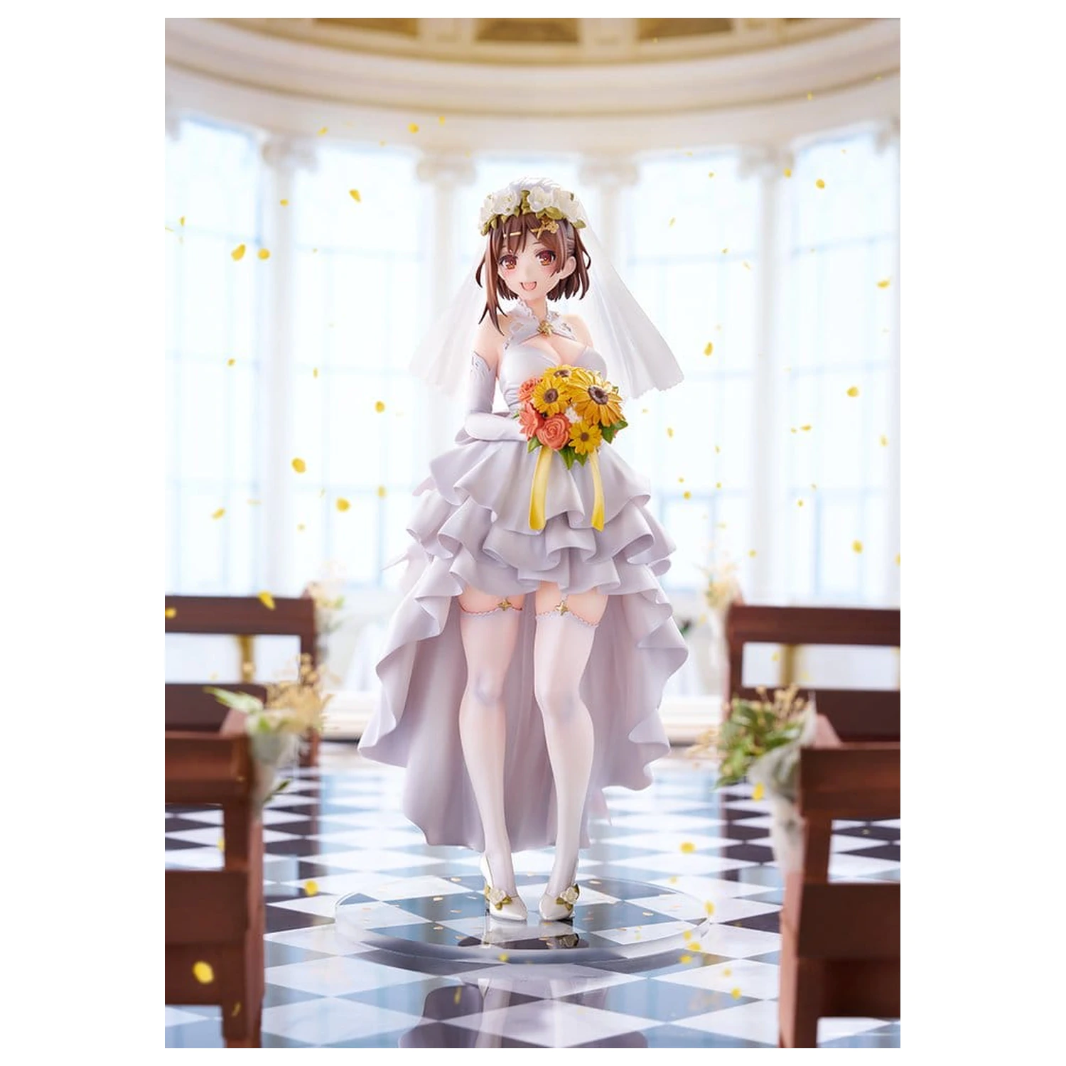Atelier Ryza 3: Alchemist of the End & the Secret Key 1/7 Ryza (Reisalin Stout) Wedding Style PVC figura 25 cm termékfotó