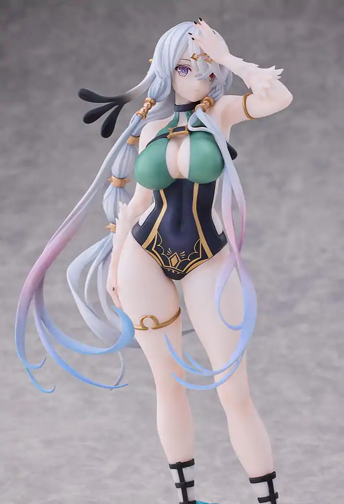 Atelier Ryza: Ever Darkness &amp; the Secret Hideout 1/7 Ryza, Klaudia, Lila: Swimsuit Ver. 3 db-os PVC szobor figura csomag termékfotó
