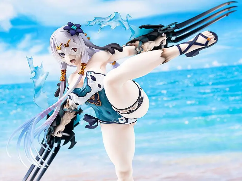 Atelier Ryza: Ever Darkness &amp; the Secret Hideout PVC szobor figura 1/7 Lila Swimsuit Ver. 24 cm termékfotó