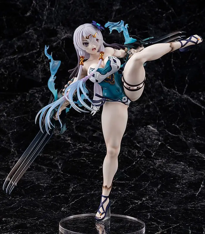 Atelier Ryza: Ever Darkness &amp; the Secret Hideout PVC szobor figura 1/7 Lila Swimsuit Ver. 24 cm termékfotó