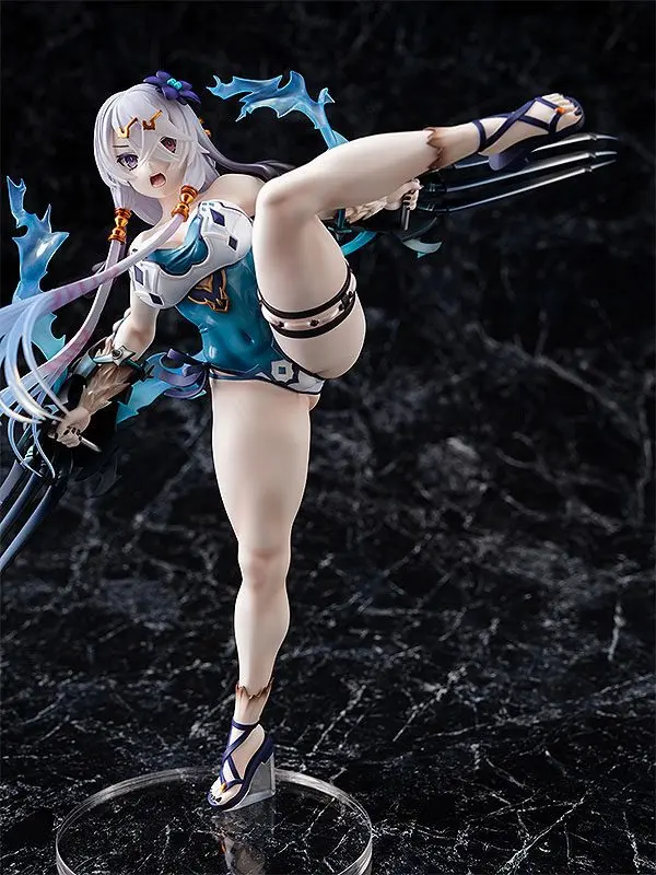 Atelier Ryza: Ever Darkness &amp; the Secret Hideout PVC szobor figura 1/7 Lila Swimsuit Ver. 24 cm termékfotó